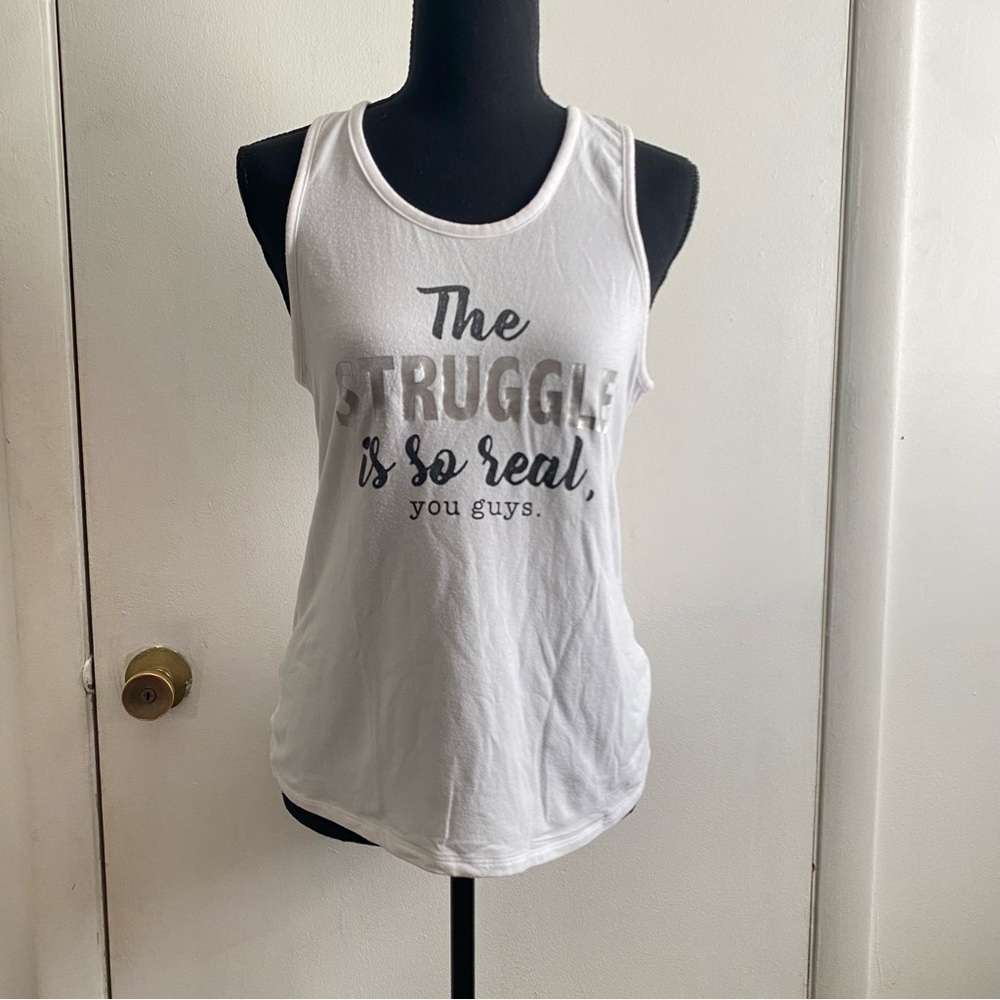 Miken Flow Medium White Tank